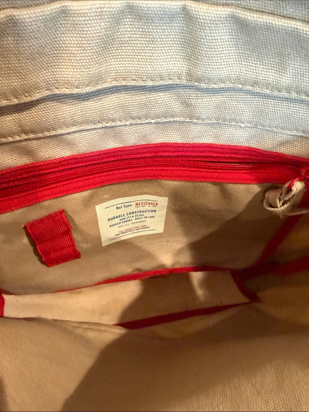 GAP Canvas Crossbody Messenger Bag